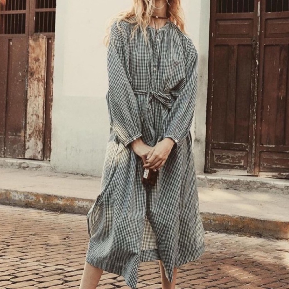 Doen Joan Dress in Josephine Plaid